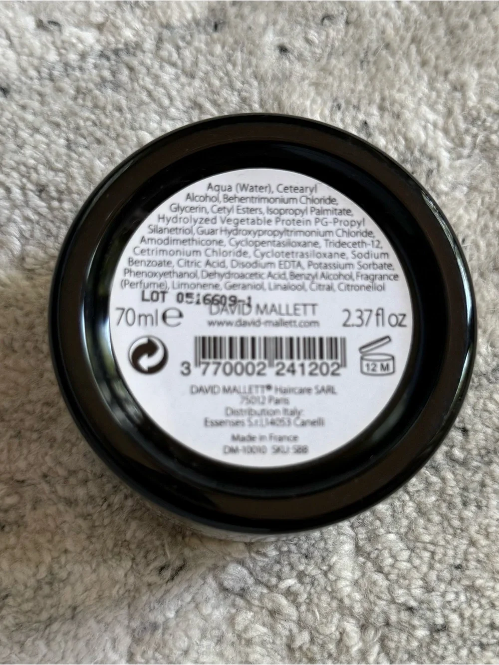 New Sealed David Mallett Beard Balm 2.4 Oz